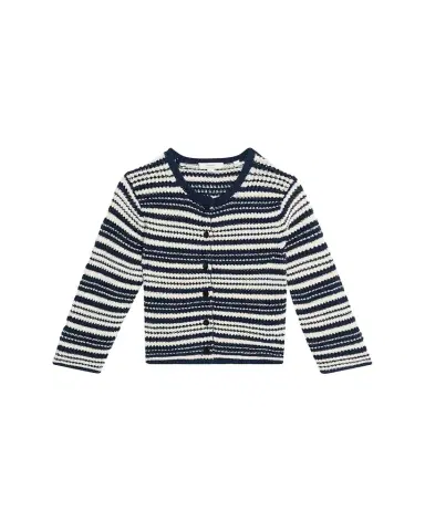 Vince Textured Stripe Cardigan | Thumbnail 1