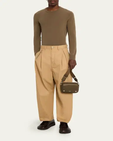 LOEWE Men's Pebble Leather Camera Bag | Thumbnail 7