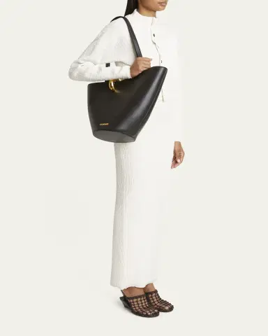 Jacquemus Le Bambola Moyen Leather Tote Bag | Thumbnail 5 Jacquemus Le Bambola Moyen Leather Tote Bag | Thumbnail 5