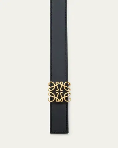 Loewe Anagram Reversible Grained Leather Belt | Thumbnail 2