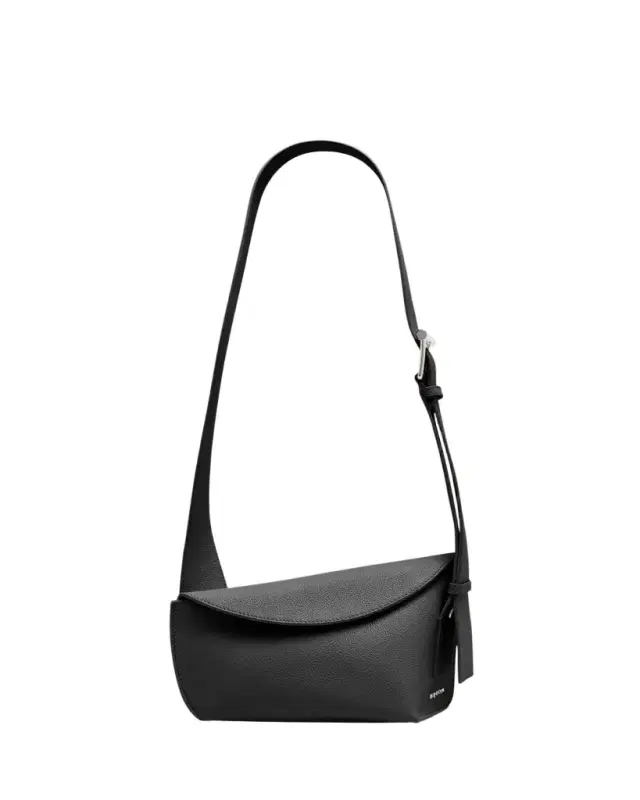 McQueen Sling Leather Crossbody Bag