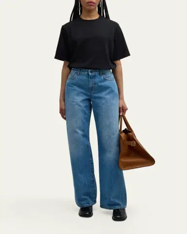 The Row Eglitta Mid-Rise Straight-Leg Jeans | Thumbnail 2 The Row Eglitta Mid-Rise Straight-Leg Jeans | Thumbnail 2