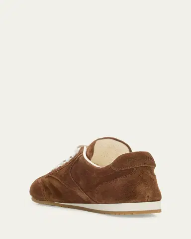 Prada Suede Low-Top Sneakers | Thumbnail 4