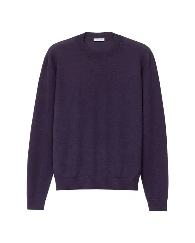 Men's Cashmere Slim Knit Crewneck Sweater