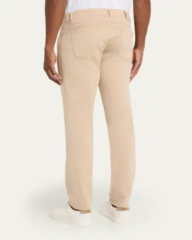 Cesare Attolini Men's Cotton and Cashmere Slim Five-Pocket Pants | Thumbnail 3 Cesare Attolini Men's Cotton and Cashmere Slim Five-Pocket Pants | Thumbnail 3