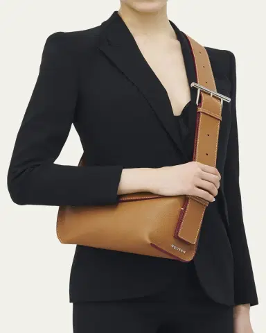Alexander McQueen Sling Leather Crossbody Bag | Thumbnail 2
