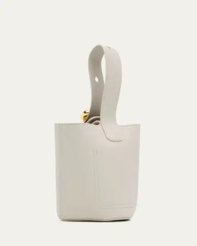 Loewe Pebble Mini Bucket Bag in Smooth Leather | Thumbnail 3 Loewe Pebble Mini Bucket Bag in Smooth Leather | Thumbnail 3