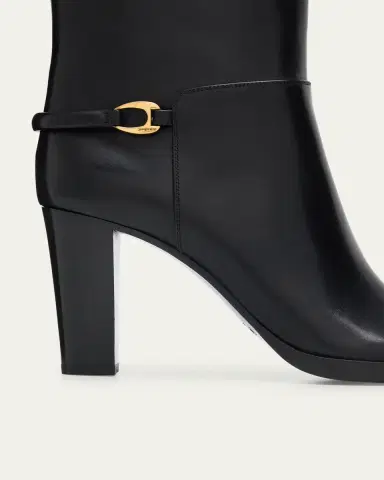 Saint Laurent Sulpice Smooth Leather Booties | Thumbnail 5 Saint Laurent Sulpice Smooth Leather Booties | Thumbnail 5