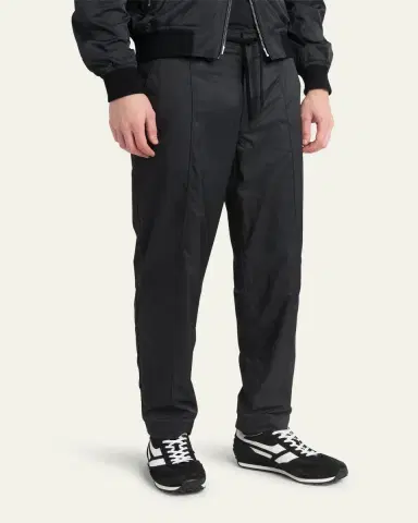 Tom Ford Men's Mick Tech Fabric and Suede Sneakers | Thumbnail 2