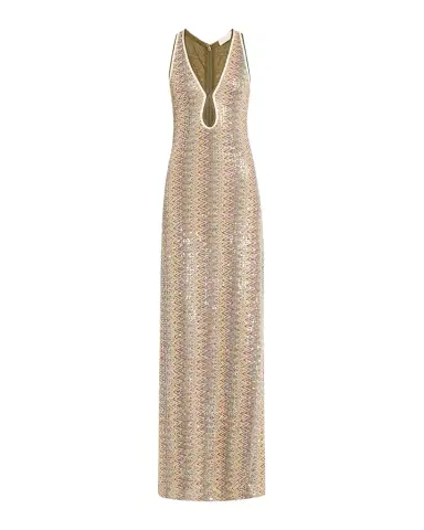 Ramy Brook Lilia Sequined Chevron Maxi Dress | Thumbnail 1 Ramy Brook Lilia Sequined Chevron Maxi Dress | Thumbnail 1