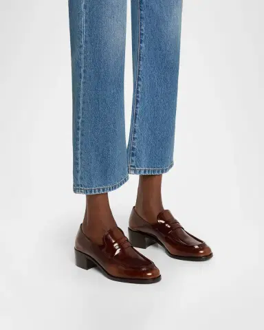 Church's Prudence Leather Penny Loafers | Thumbnail 2 Church's Prudence Leather Penny Loafers | Thumbnail 2