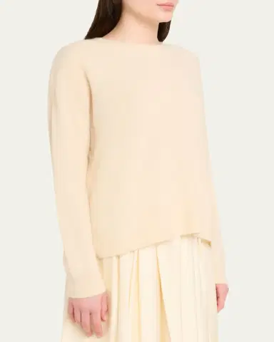 MAJESTIC FILATURES Fuzzy Ultra-Soft Crewneck Sweater | Thumbnail 4 MAJESTIC FILATURES Fuzzy Ultra-Soft Crewneck Sweater | Thumbnail 4