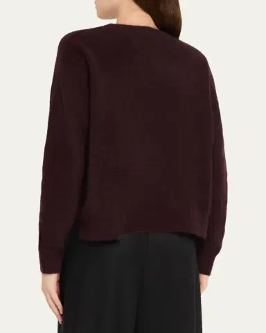 MAJESTIC FILATURES Fuzzy Ultra-Soft Crewneck Sweater | Thumbnail 7 MAJESTIC FILATURES Fuzzy Ultra-Soft Crewneck Sweater | Thumbnail 7