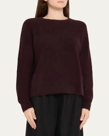MAJESTIC FILATURES Fuzzy Ultra-Soft Crewneck Sweater | Thumbnail 8 MAJESTIC FILATURES Fuzzy Ultra-Soft Crewneck Sweater | Thumbnail 8