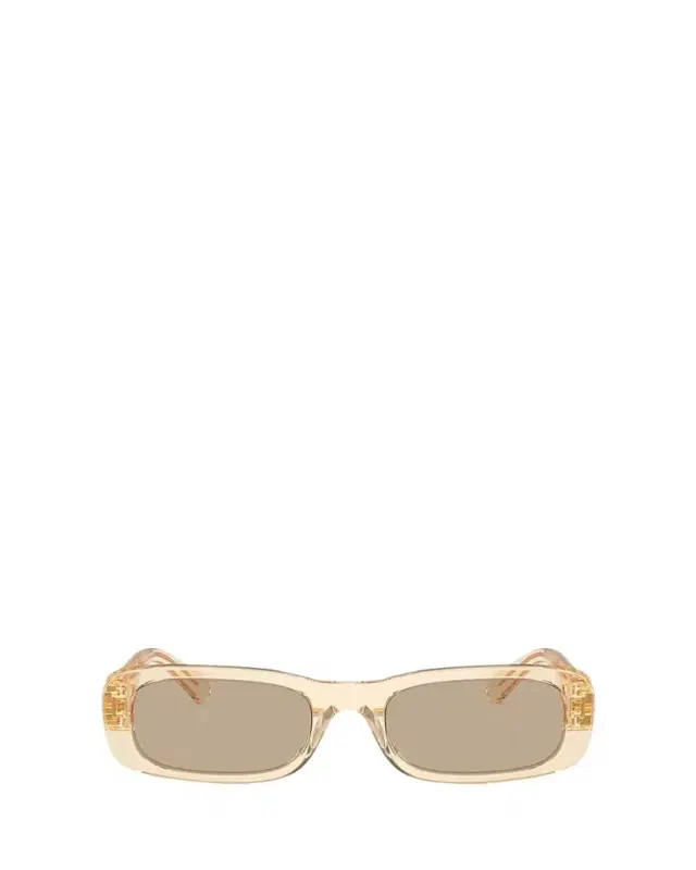 Miu Miu Logo Acetate Rectangular Sunglasses