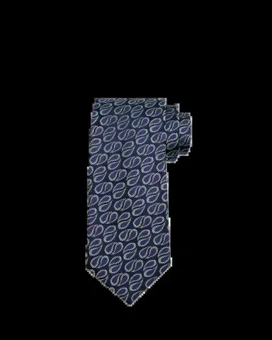 Charvet Men's Textured Raindrop Silk Tie | Thumbnail 2