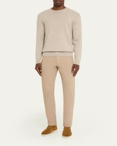 Massimo Alba Men's Ares Alpaca-Blend Crewneck Sweater | Thumbnail 2