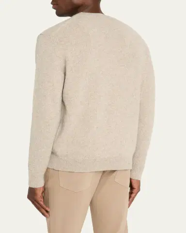 Massimo Alba Men's Ares Alpaca-Blend Crewneck Sweater | Thumbnail 3