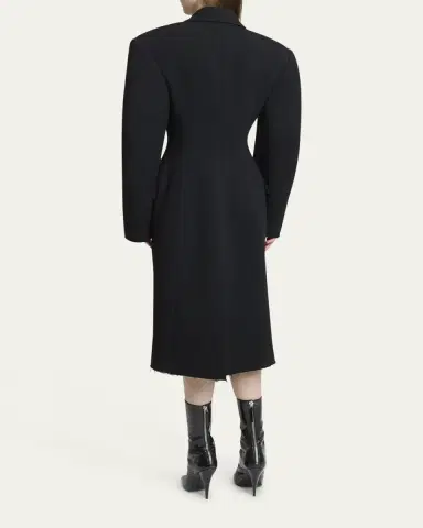 Givenchy Wool-Blend Cocoon Coat | Thumbnail 3 Givenchy Wool-Blend Cocoon Coat | Thumbnail 3