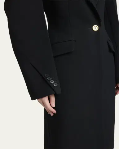 Givenchy Wool-Blend Cocoon Coat | Thumbnail 5 Givenchy Wool-Blend Cocoon Coat | Thumbnail 5