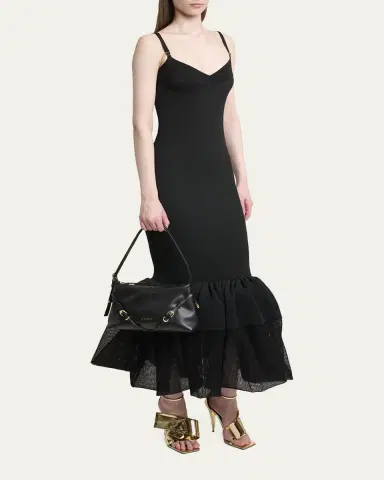 Givenchy Voyou Mini Shoulder Bag in Shiny Leather | Thumbnail 5