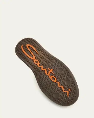 Santoni Men's Soft Burnished Calfskin Slip-On Sneakers | Thumbnail 5 Santoni Men's Soft Burnished Calfskin Slip-On Sneakers | Thumbnail 5