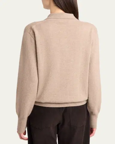 The Row Lillia Cashmere Collared Cardigan | Thumbnail 3