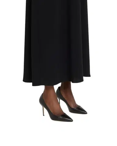 Manolo Blahnik 90mm BB Leather Pumps | Thumbnail 1 Manolo Blahnik 90mm BB Leather Pumps | Thumbnail 1