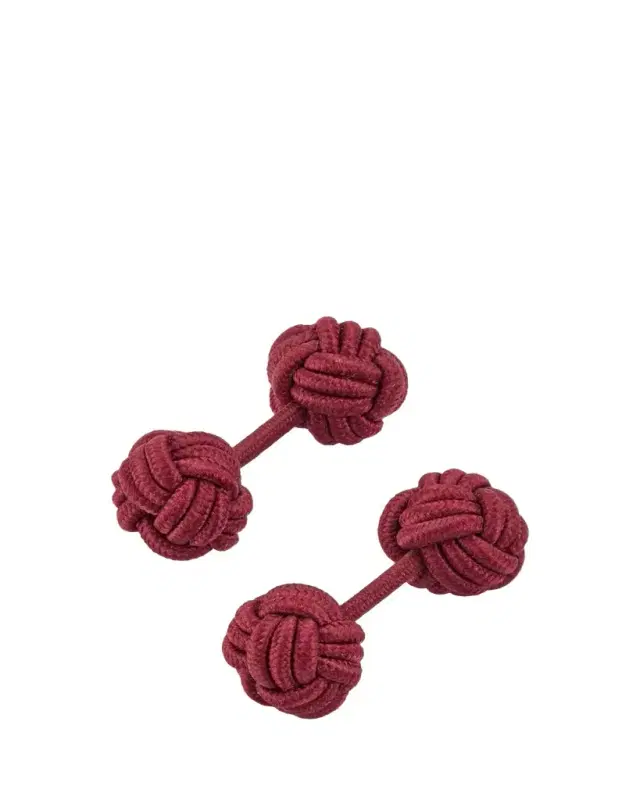 Charvet Men's Knotted Cotton Cufflinks