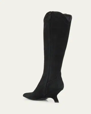Simkhai Shadow Suede Western Knee Boots | Thumbnail 4