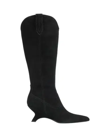 Simkhai Shadow Suede Western Knee Boots | Thumbnail 1
