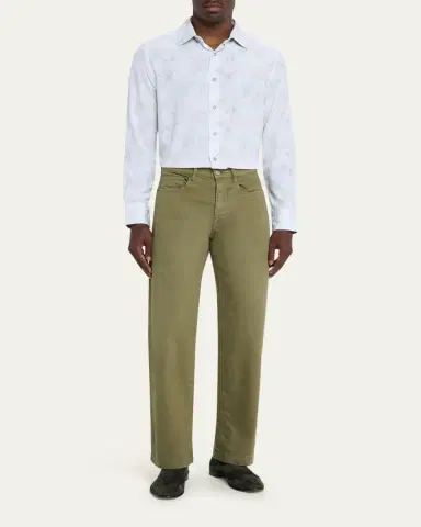 Massimo Alba Men's Straight Fit Five-Pocket Pants | Thumbnail 2 Massimo Alba Men's Straight Fit Five-Pocket Pants | Thumbnail 2