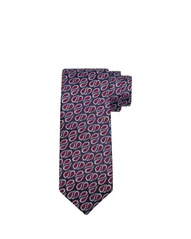 Charvet Men's Textured Raindrop Silk Tie | Thumbnail 1 Charvet Men's Textured Raindrop Silk Tie | Thumbnail 1
