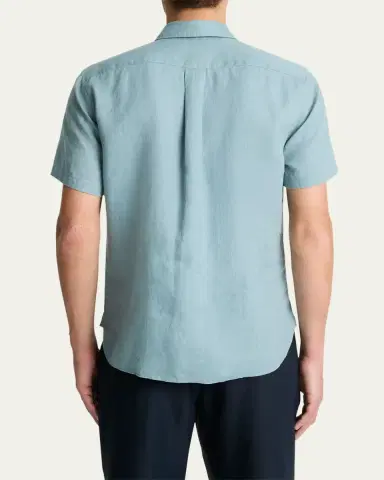Vince Men's Linen Sport Shirt | Thumbnail 3