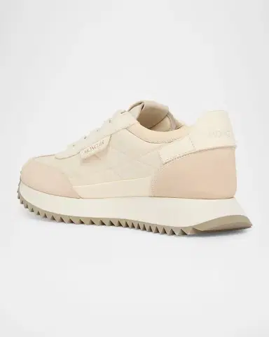 Moncler Pacey2 Suede and Nubuck Low-Top Sneakers | Thumbnail 4 Moncler Pacey2 Suede and Nubuck Low-Top Sneakers | Thumbnail 4
