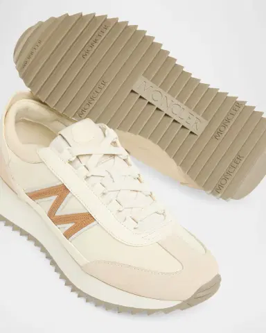 Moncler Pacey2 Suede and Nubuck Low-Top Sneakers | Thumbnail 5 Moncler Pacey2 Suede and Nubuck Low-Top Sneakers | Thumbnail 5