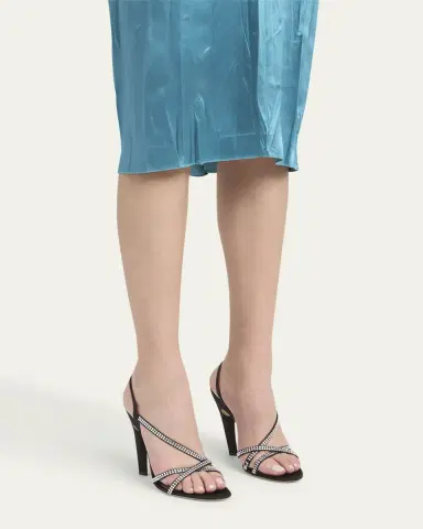 Valentino Garavani Dans Le Foyer Embellished Slingback Sandals | Thumbnail 2 Valentino Garavani Dans Le Foyer Embellished Slingback Sandals | Thumbnail 2