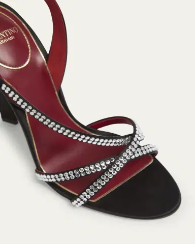 Valentino Garavani Dans Le Foyer Embellished Slingback Sandals | Thumbnail 5 Valentino Garavani Dans Le Foyer Embellished Slingback Sandals | Thumbnail 5