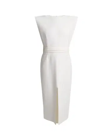 Givenchy Sleeveless Crepe Midi Cape Dress | Thumbnail 1 Givenchy Sleeveless Crepe Midi Cape Dress | Thumbnail 1