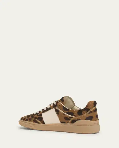 Valentino Garavani UpVillage Leopard Calf Hair Sneakers | Thumbnail 2