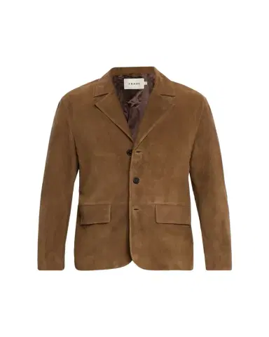FRAME Men's Suede Blazer | Thumbnail 1