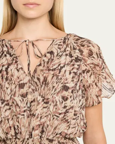 Ramy Brook Felicia Pleated Mini Dress | Thumbnail 5