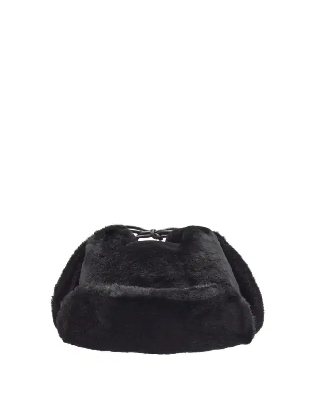 Pologeorgis Men's Merino Shearling Trapper Hat