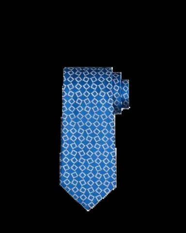 Charvet Men's Square Jacquard Silk Tie | Thumbnail 2 Charvet Men's Square Jacquard Silk Tie | Thumbnail 2