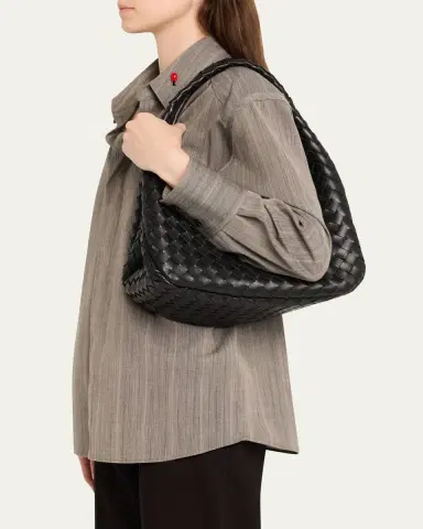 Bottega Veneta Campana Small Leather Shoulder Bag | Thumbnail 2 Bottega Veneta Campana Small Leather Shoulder Bag | Thumbnail 2