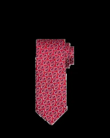 Charvet Men's Textured Raindrop Silk Tie | Thumbnail 2
