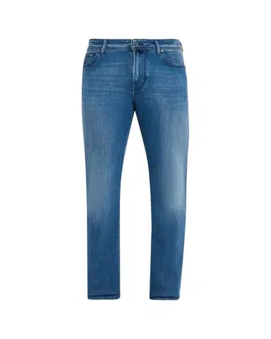 Jacob Cohen Men's Bard Slim-Fit Vintage Denim Jeans | Thumbnail 1 Jacob Cohen Men's Bard Slim-Fit Vintage Denim Jeans | Thumbnail 1