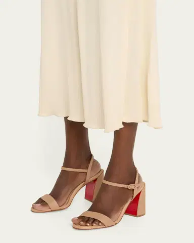 Christian Louboutin 85mm Miss Jane Ankle-Strap Sandals | Thumbnail 2