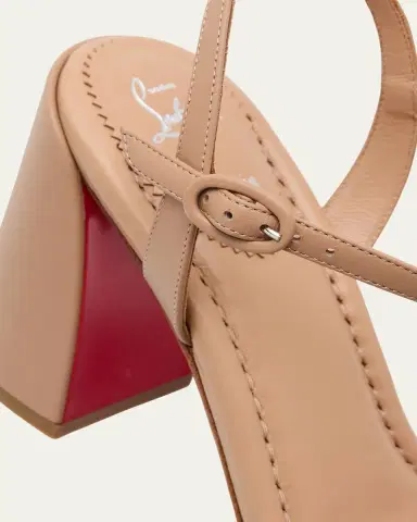 Christian Louboutin 85mm Miss Jane Ankle-Strap Sandals | Thumbnail 5