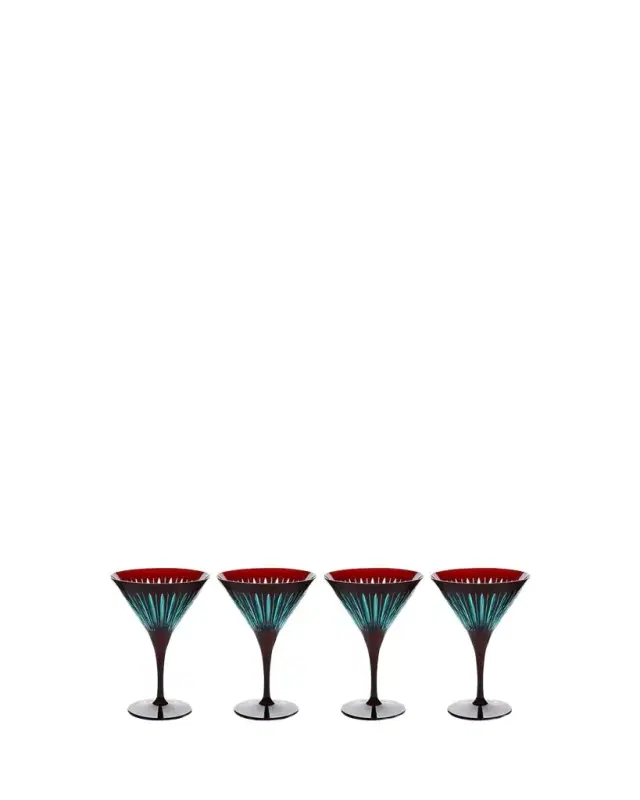 L'Objet Prism Martini Glasses, Set of 4
